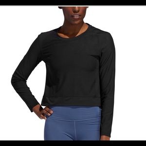 Adidas women climalite Mesh cover -up Top